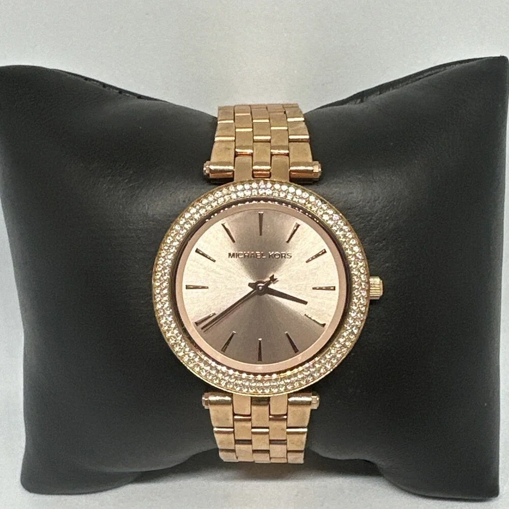 Michael Kors Darci MK3431 Women's Rose Gold Stainless Steel Analog Watch HME648